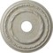 Ekena Millwork Dublin Medallion (Canopies up to 5 1/8"), 17 7/8"OD x 3 5/8"ID x 1 1/4"P, Pot of Cream Crackle CM17DUPCC - alternate 1